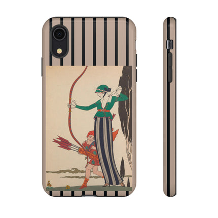 L'Arc Rouge by George Barbier Phone Cases