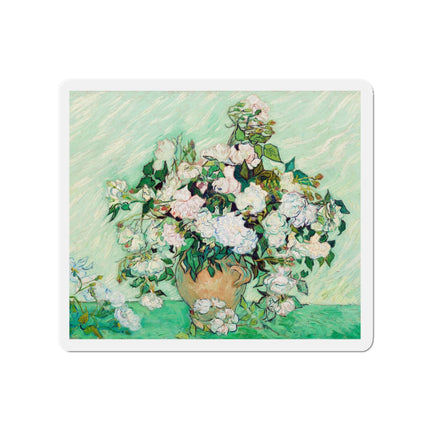 Roses by Vincent Van Gogh Die-Cut Magnets (5 Sizes)