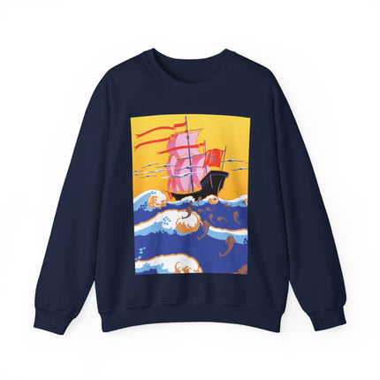 Golden Seas and Whimsical Dreams Heavy Blend™ Crewneck Sweatshirt