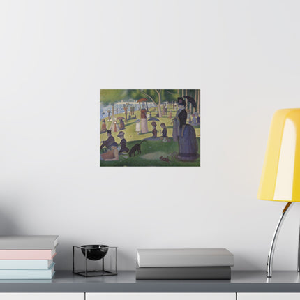 A Sunday on La Grande Jatte by Georges Seurat Matte Horizontal Posters