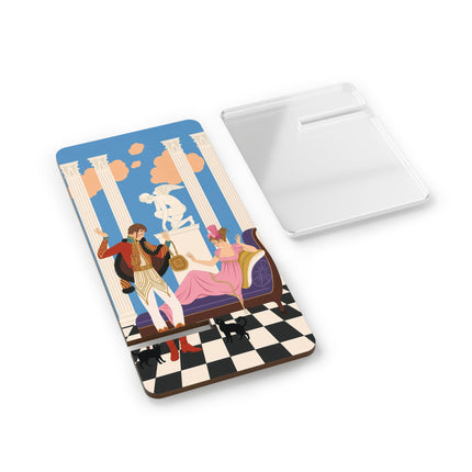 💘🏛️ The Cupid's Courtship Mobile Display Stand – Art Deco Romantic Elegance