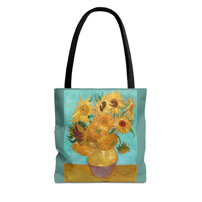 Vase with Twelve Sunflowers by Vincent Van Gogh Tote Bag (AOP)
