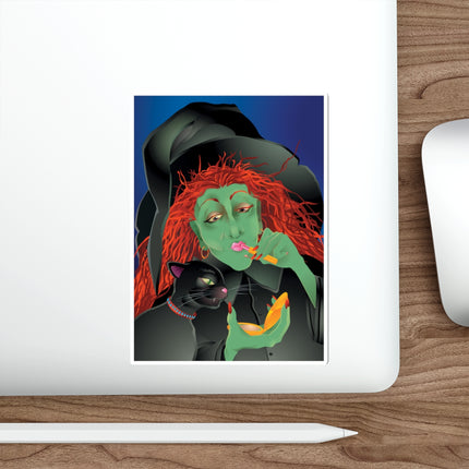 Mirror, Mirror A Witch's Touch Die-Cut Stickers (5 Sizes)
