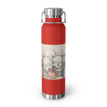 The Three Skulls by Paul Cézanne Copper Vacuum Insulated Bottle, 22oz
