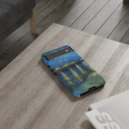 Starry Night Over the Rhone by Vincent Van Gogh Phone Cases