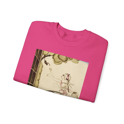 Sur talons rouges (On Red Heels) pl 02 by Gerda Wegener Heavy Blend™ Crewneck Sweatshirt