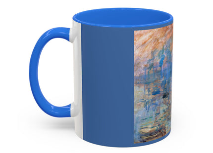 Sunrise by Claude Monet Colorful Mugs (11oz, 15oz)