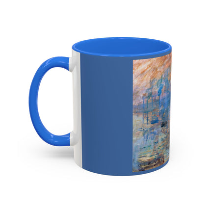 Sunrise by Claude Monet Colorful Mugs (11oz, 15oz)