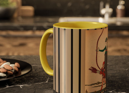 L'Arc Rouge by George Barbier Colorful Mugs (11oz, 15oz)