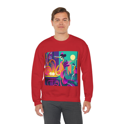 Dance of the Skeleton Ballerinas Unisex Heavy Blend™ Crewneck Sweatshirt