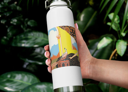 Glimpses of Opulence by Ezio Anichini Copper Vacuum Insulated Bottle, 22oz