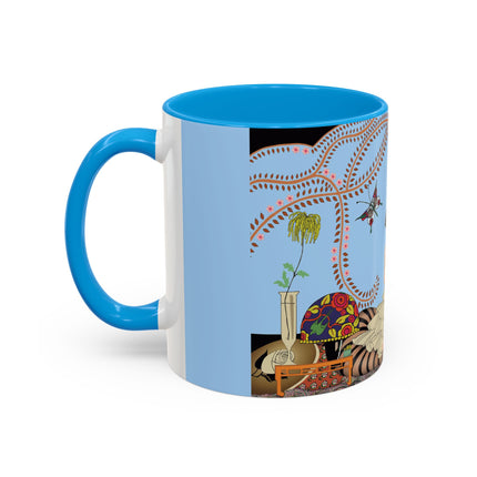 Minuit … ou l’appartement à la mode by George Barbier Colorful Mugs (11oz, 15oz)