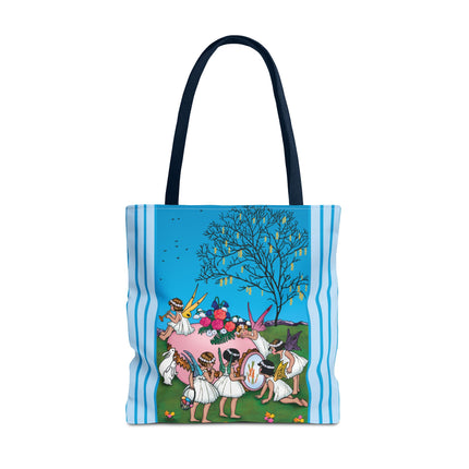Enchanted Easter Gathering Tote Bag (AOP)