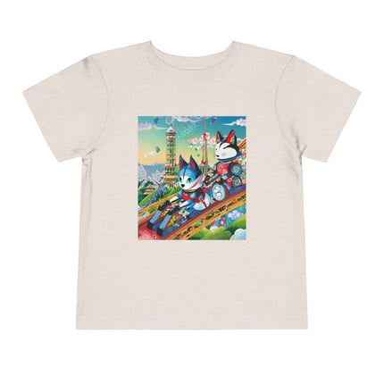 Kitsune Carnival Toddler Short Sleeve Tee