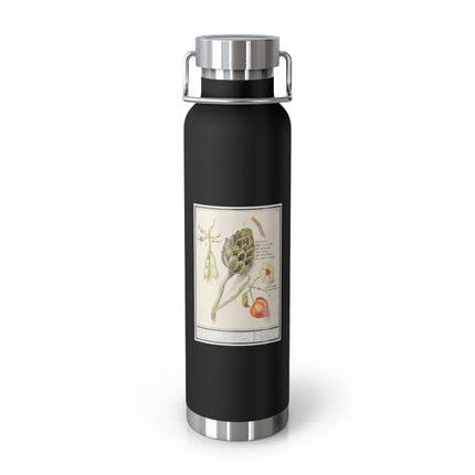Artichoke, Broad Beans, and Lantern Plant by Anselmus Boëtius de Boodt Copper Vacuum Insulated Bottle, 22oz