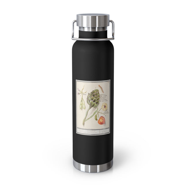 Artichoke, Broad Beans, and Lantern Plant by Anselmus Boëtius de Boodt Copper Vacuum Insulated Bottle, 22oz