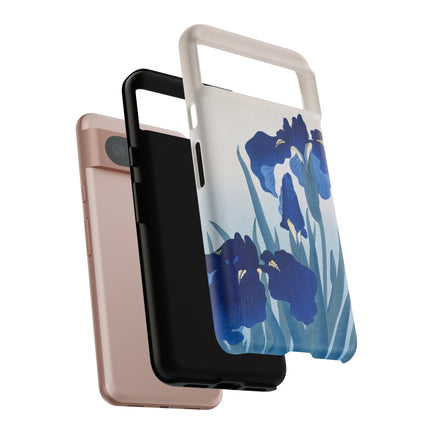 Iris Flowers by Ohara Koson Phone Cases