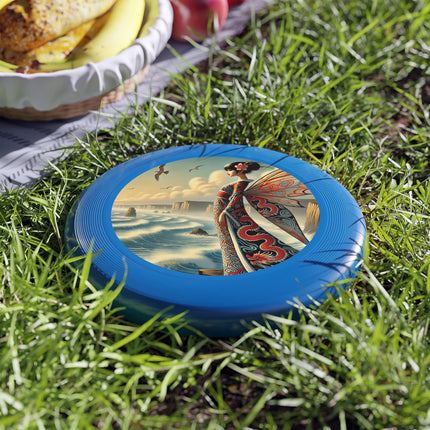 Coastal Fairy Wham-O Frisbee – Serene Wings & Dragon Tides