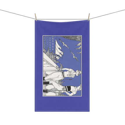 Coastal Elegance Kitchen Towel