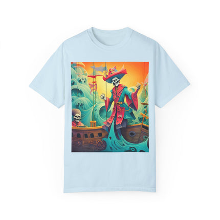 Skeleton Crew of the Misty Seas Unisex Garment-Dyed T-shirt