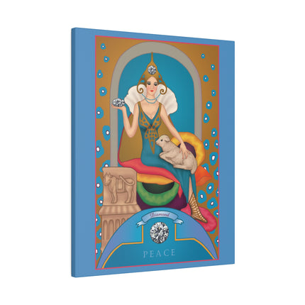 April & Diamond – Sofia Chiostri’s Radiant Birthstone Canvas