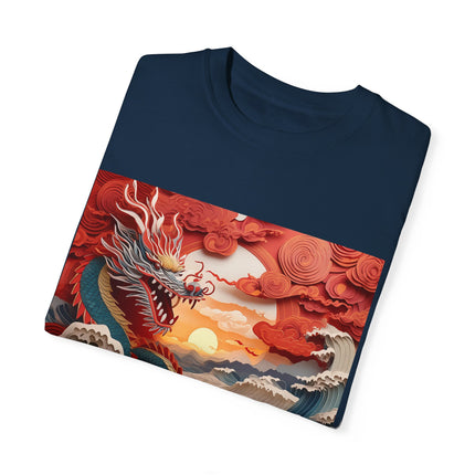 Emergence of the Dragon Unisex Garment-Dyed T-shirt
