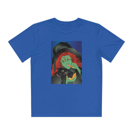 Mirror, Mirror A Witch's Touch Youth Competitor Tee