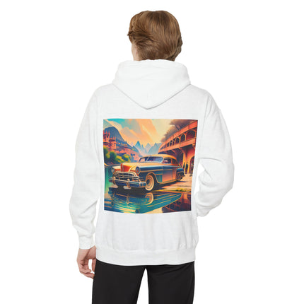 1953 Buick Roadmaster Unisex Garment-Dyed Hoodie