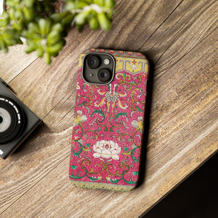 Pink Floral Pattern by Owen Jones Phone Cases