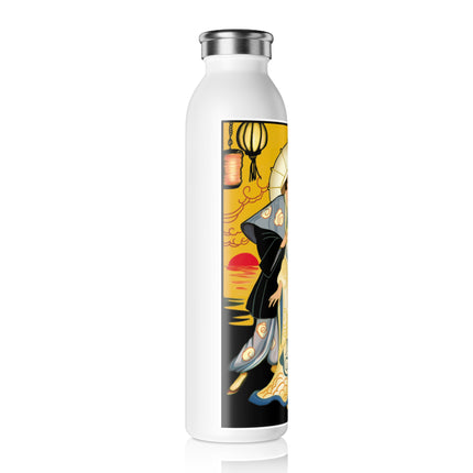 Golden Embrace Slim Water Bottle