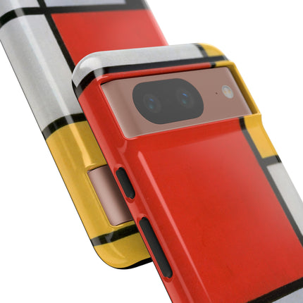 Composition with Red, Yellow, Blue, and Black by Piet Mondrian Phone Cases