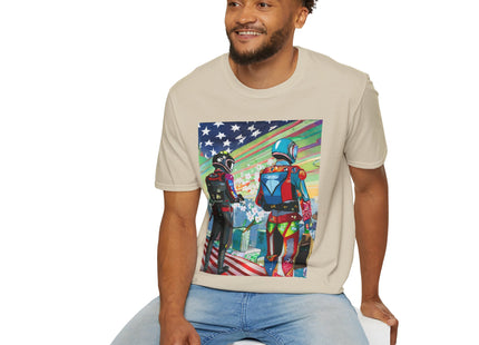 NSA Cyber Punk Computer Hacking Team Softstyle T-Shirt