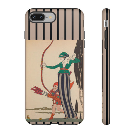 L'Arc Rouge by George Barbier Phone Cases