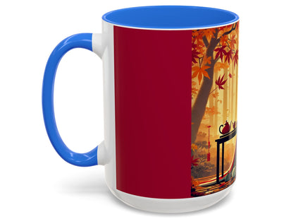 Theatrical Harvest Rabbit Colorful Mugs (11oz, 15oz)