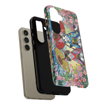 Kimono Kitties Phone Cases