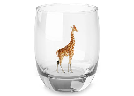 Giraffe by Charles Dessalines D' Orbigny Whiskey Glass