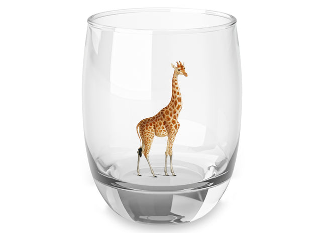 Giraffe by Charles Dessalines D' Orbigny Whiskey Glass