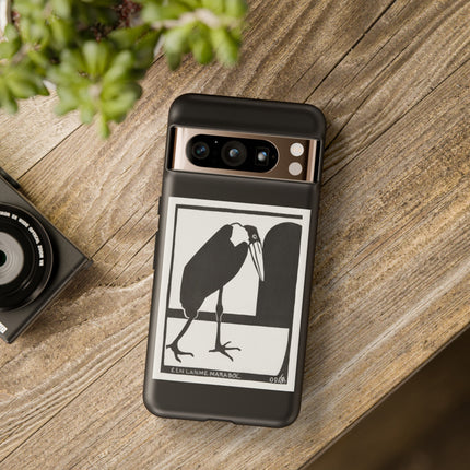 A Lame Marabou by Samuel Jessurun de Mesquita Phone Cases