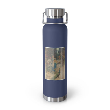 Preziosa in the Garden by Warwick Goble Copper Vacuum Insulated Bottle, 22oz