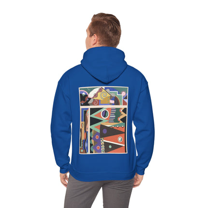 Collection decors et couleurs Pl.03 by Georges Valmier Heavy Blend™ Hooded Sweatshirt