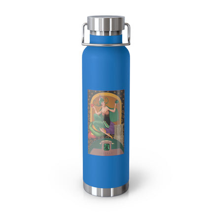 May & Emerald (from the Gem Series) by Sofia Chiostri Copper Vacuum Insulated Bottle, 22oz