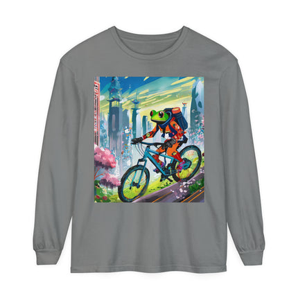 Cyberpunk Frog Long Sleeve T-Shirt