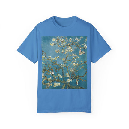 Almond Blossom by Vincent van Gogh Unisex Garment-Dyed T-shirt
