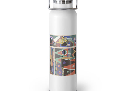 Collection decors et couleurs Pl.03 by Georges Valmiers Copper Vacuum Insulated Bottle, 22oz