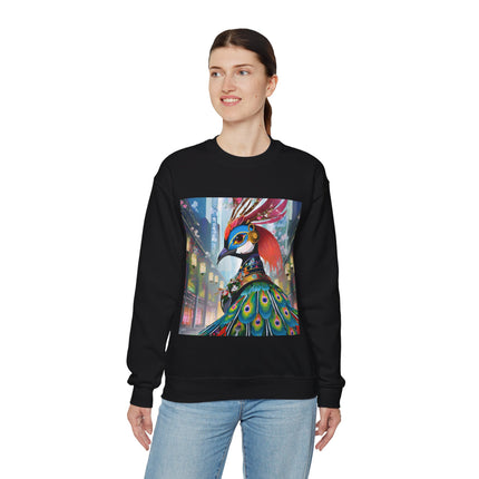 Techno Plumes Unisex Heavy Blend™ Crewneck Sweatshirt