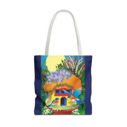 Birdhouse Haven Tote Bag (AOP)