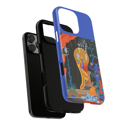 Mystic Oracle Phone Case – Sacred Glow & Eternal Grace