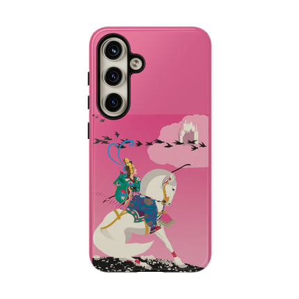 Samurai Princess on the White Steed Phone Case – Epic Grace & Mythic Power