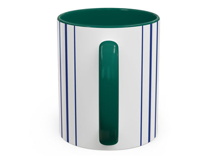 Snowman in Falling Snow Colorful Mugs (11oz, 15oz)