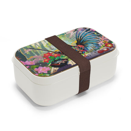Cyberpunk Rooster Bento Lunch Box
